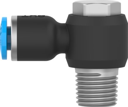 Push-in L-fitting