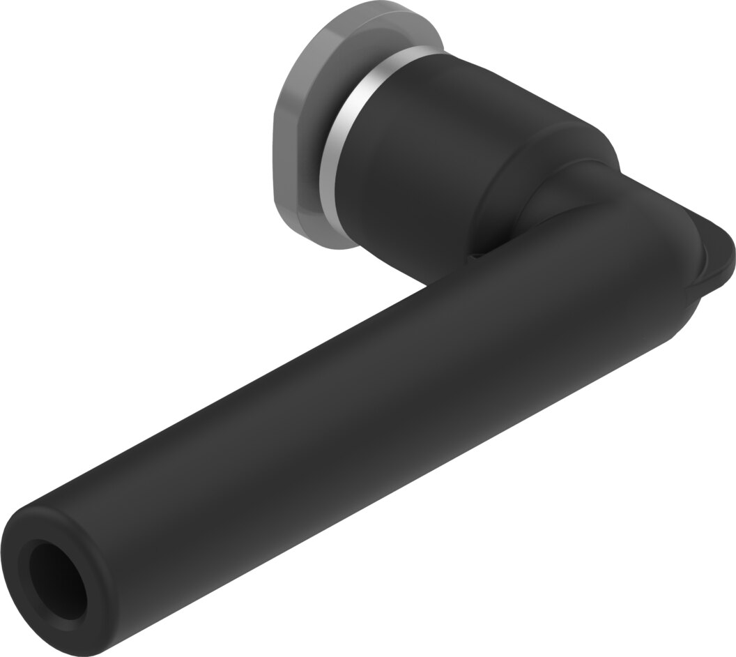 Push-in L-connector