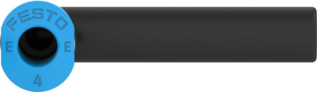 Push-in L-connector