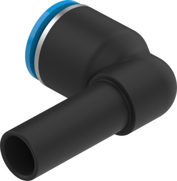 Push-in L-connector