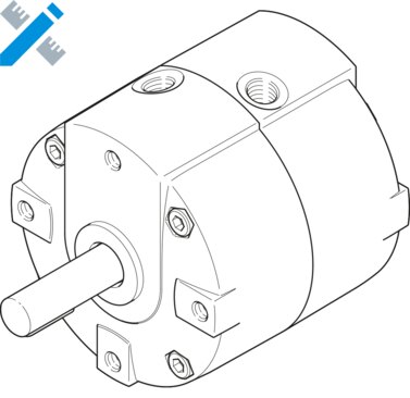 Attuatore oscillante