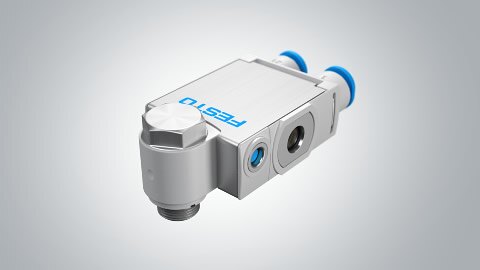 Tek yönlü akış kontrol valfleri VFOF-LE-BAH-G18-Q6 | Festo TR