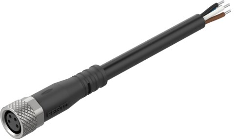 thumbnail image 2 of Festo 541334 Connecting Cable NEBU-M8G3-K-5-LE3 – New, 1pc 2 of 6
