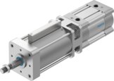 Cylinder with holding brake DFLC