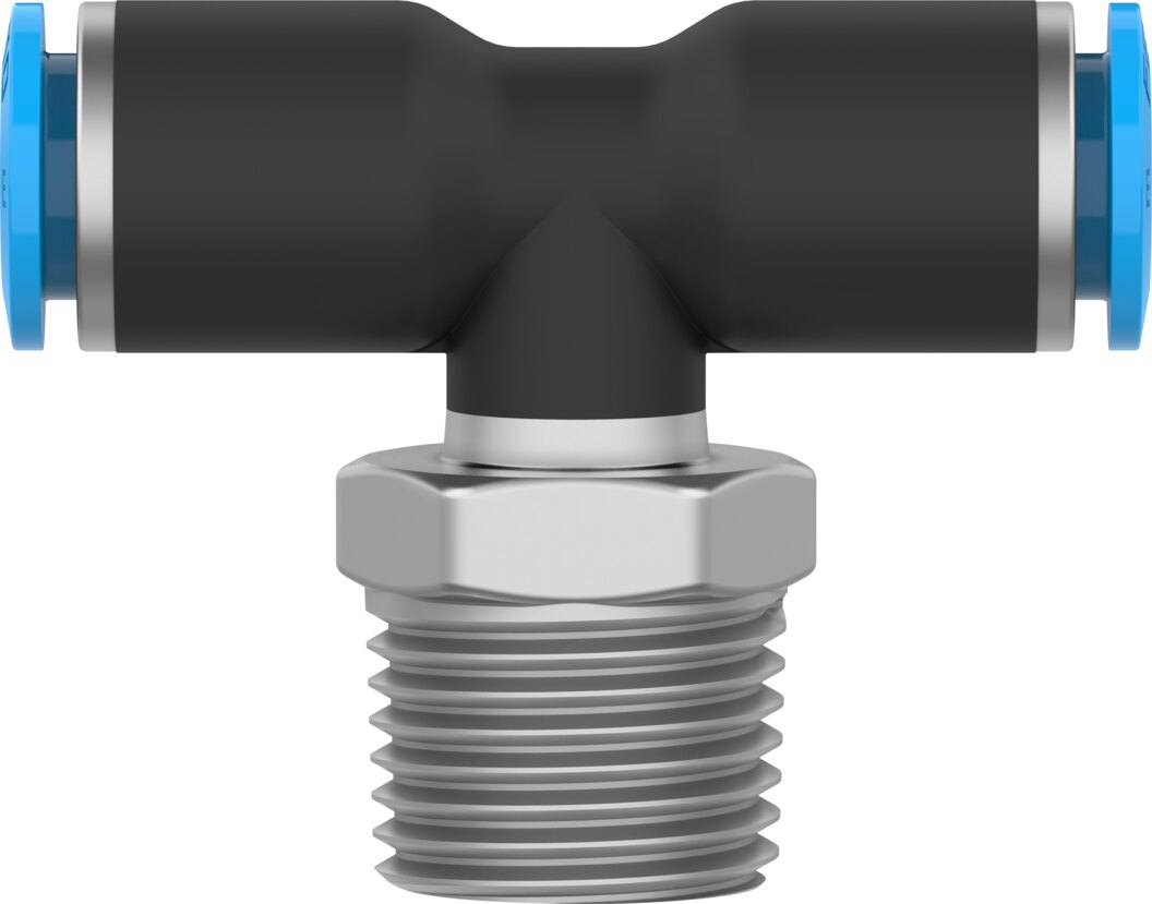 Push-in T-fitting