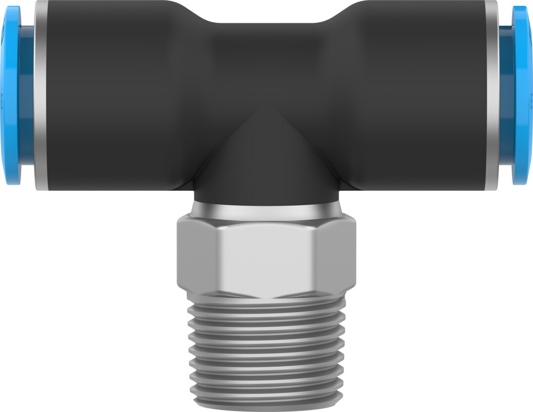 Push-in T-fitting