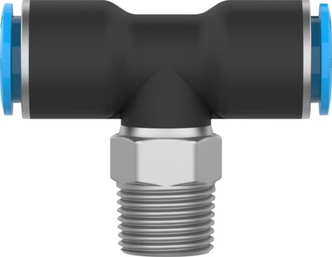 Push-in T-fitting