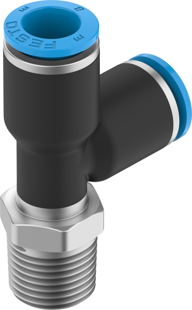 Push-in T-fitting