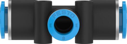 Push-in T-connector
