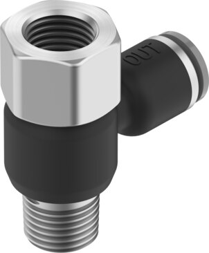 Push-in T-fitting