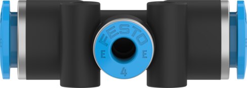 Push-in T-connector