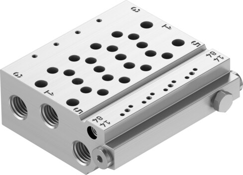 Manifold rail