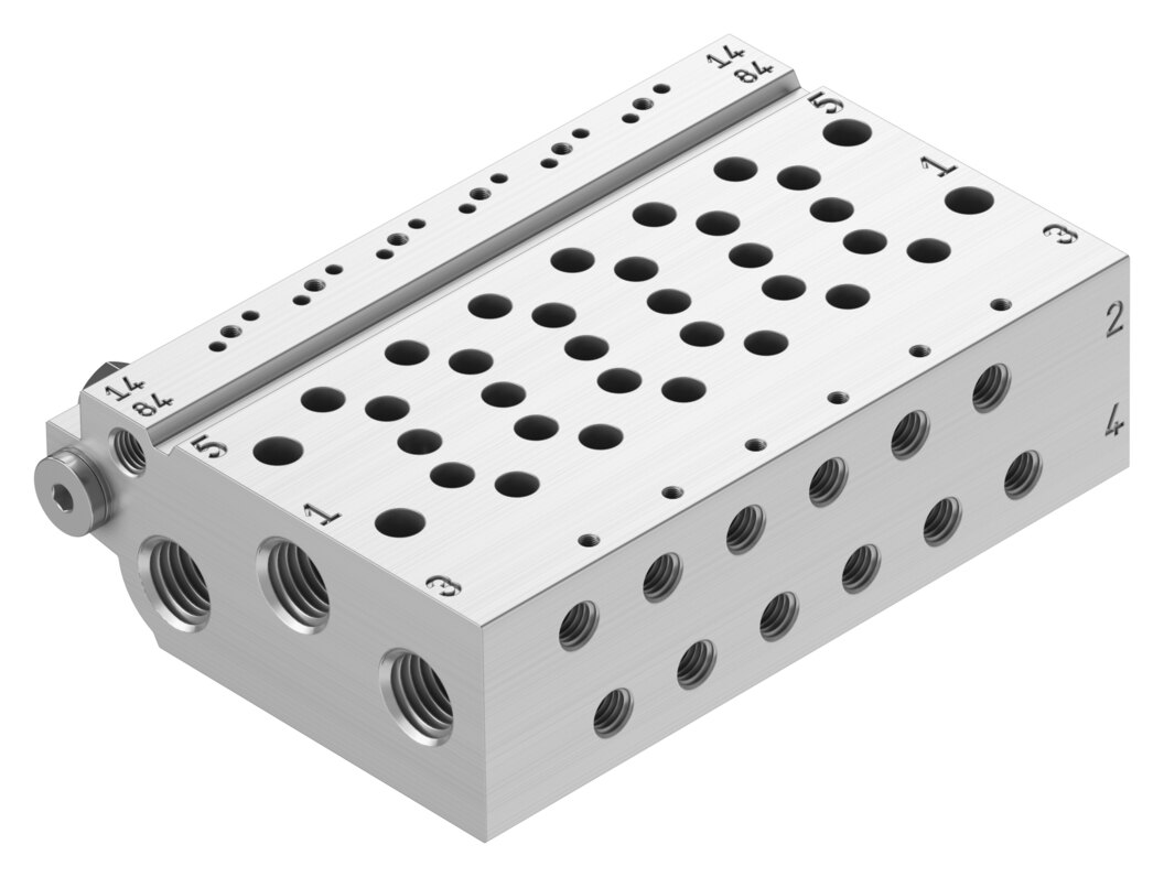 Manifold rail
