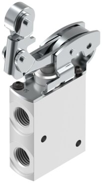 Roller lever valve