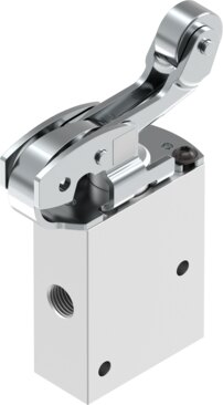Roller lever valve