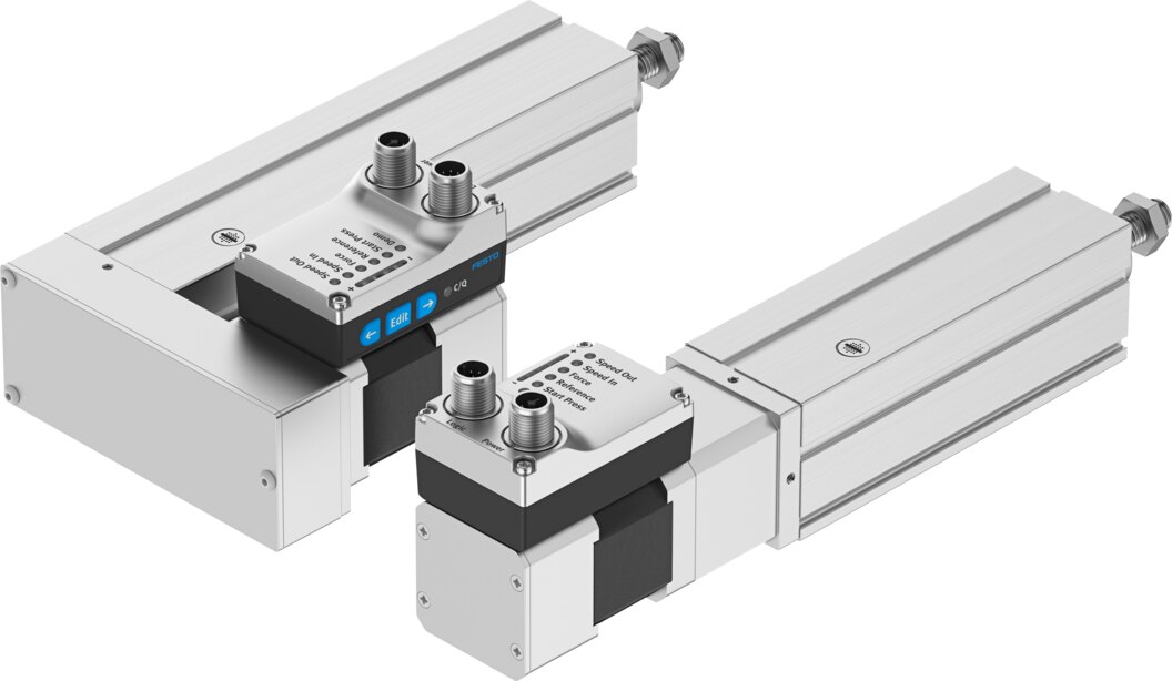 Cilindro elettrico con azionamento integrato