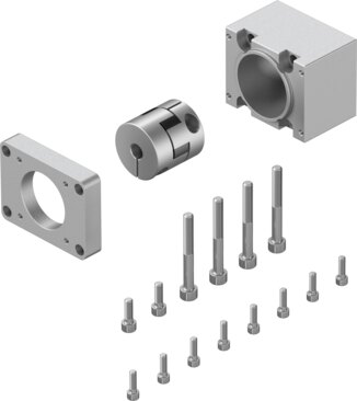 Conjunto de montagem axial