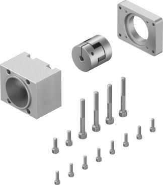 Conjunto de montagem axial