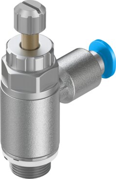 One-way flow control valve