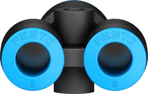 Push-in Y-connector
