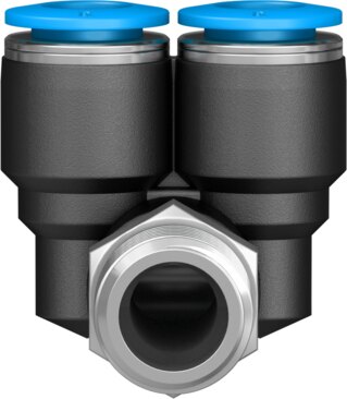 Push-in Y-fitting