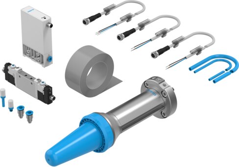 Kit de robot-pinza de forma adaptativa