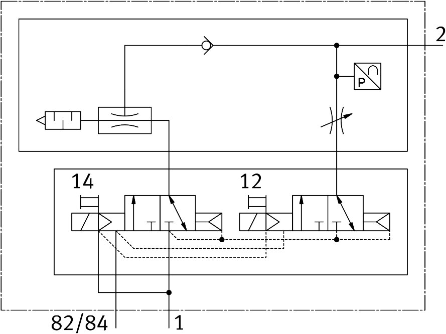 Festo 8213836 Vakuum-Verkettungsplatte - Bild 2