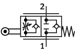 Festo 3633 Drossel-Rückschlagventil - Bild 2