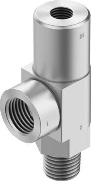 Piloted non return valve