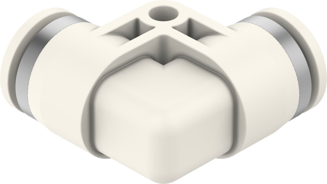 Push-in L-connector