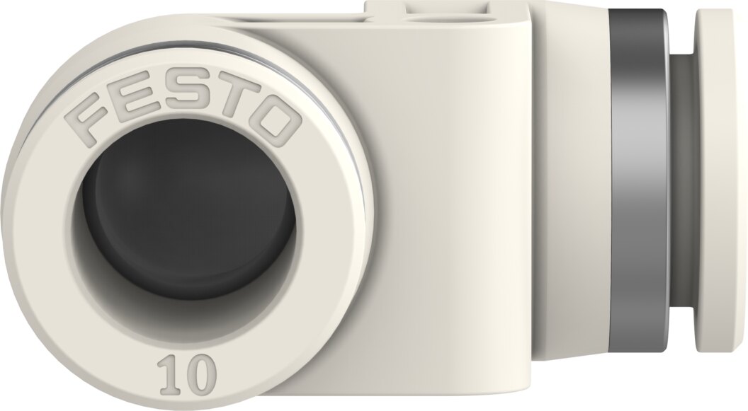 Push-in L-connector
