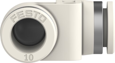 Push-in L-connector