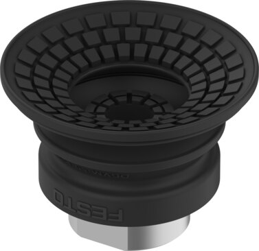Suction cup with connector