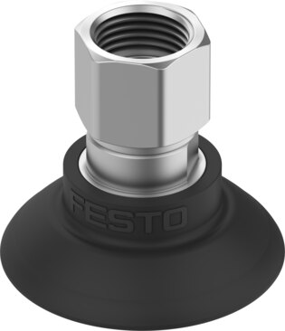 Suction cup with connection