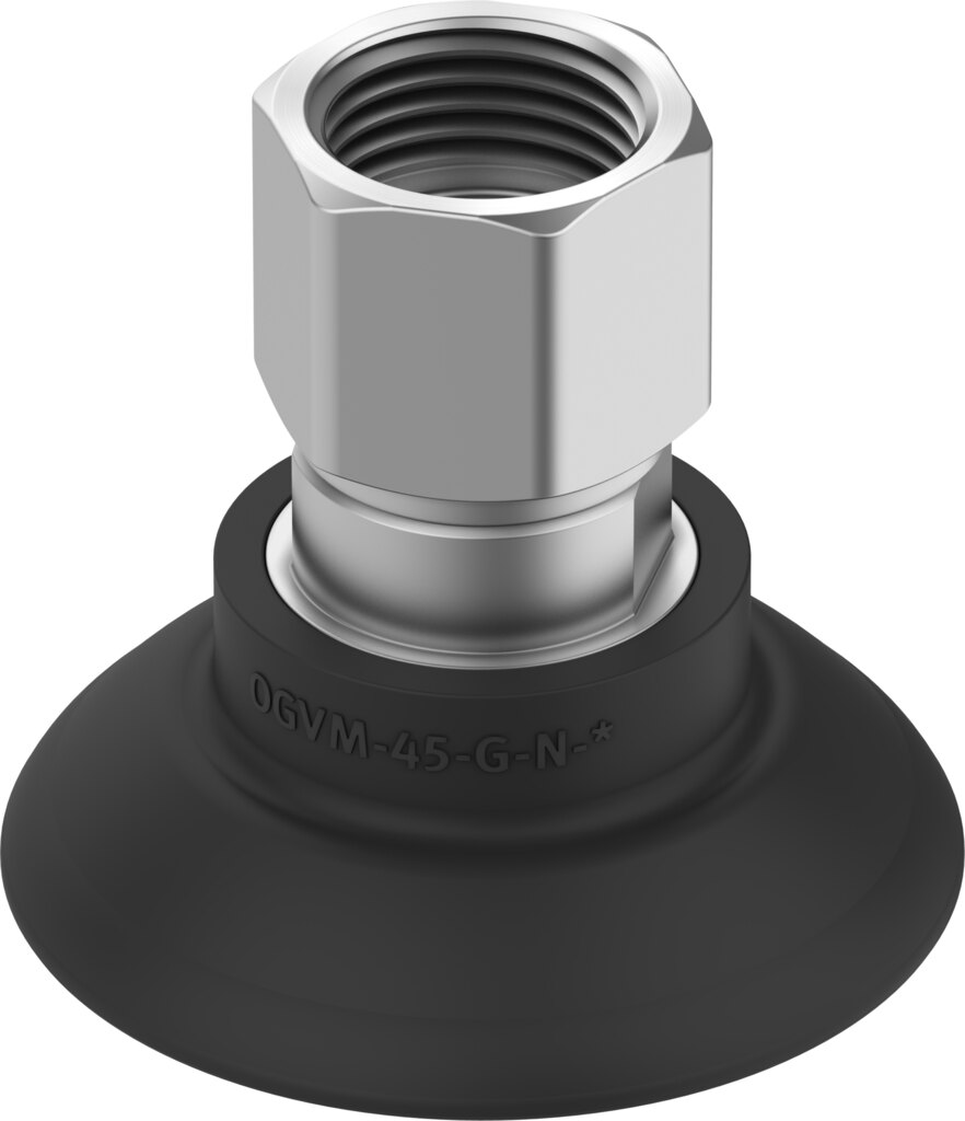 Suction cup with connection