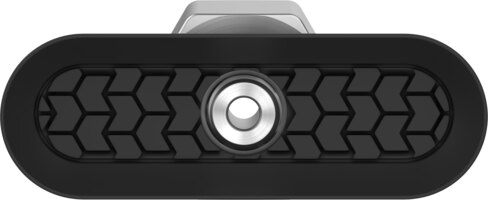 Suction cup with connector