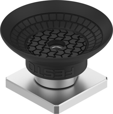 Suction cup with connector