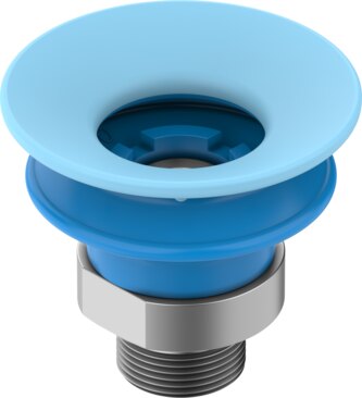 Suction cup with connection