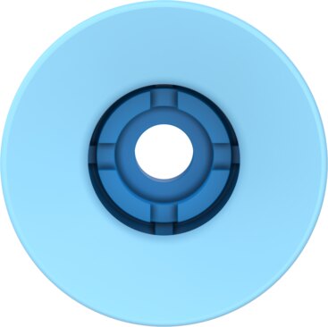 Suction cup with connection