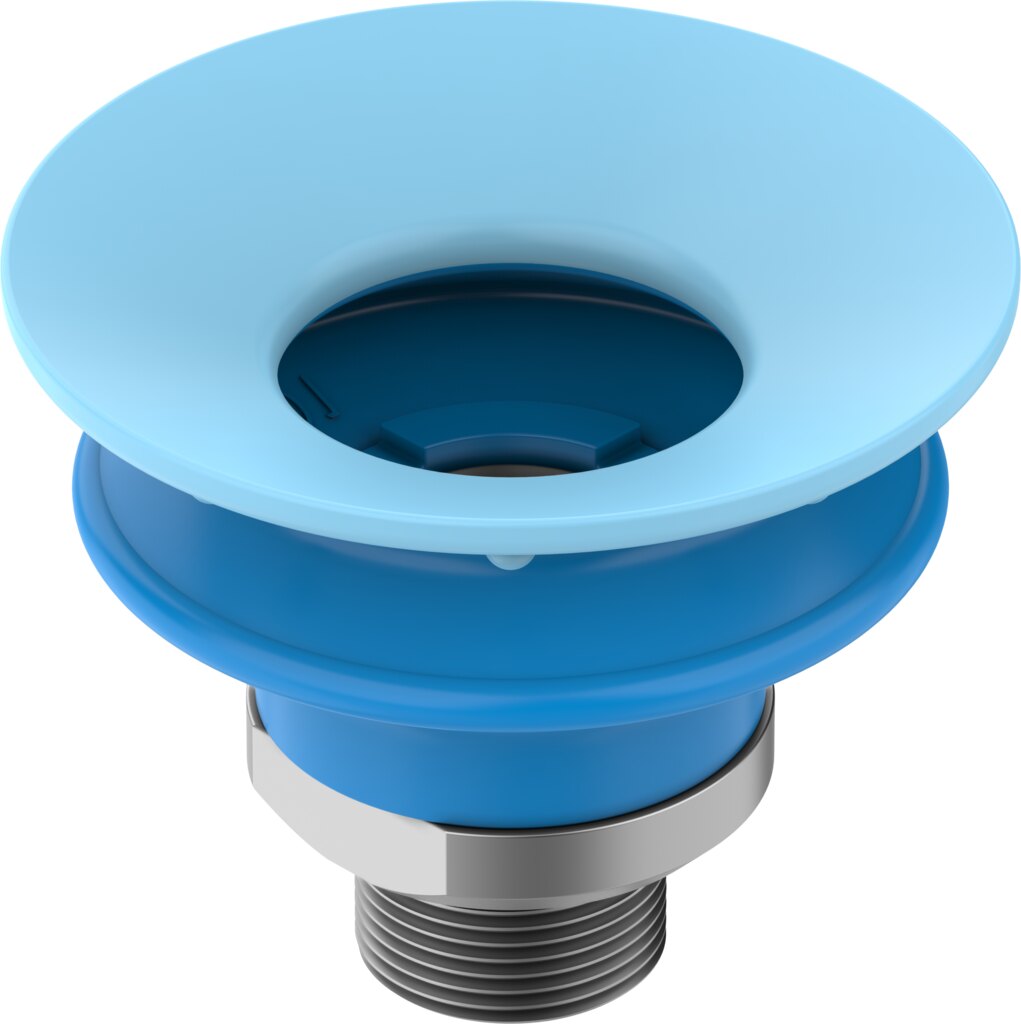 Suction cup with connection
