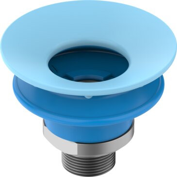 Suction cup with connection