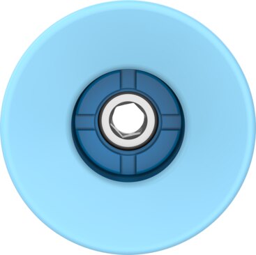 Suction cup with connection