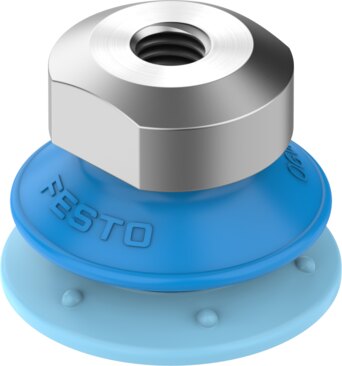 Suction cup with connection