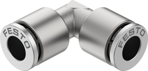 Push-in L-connector