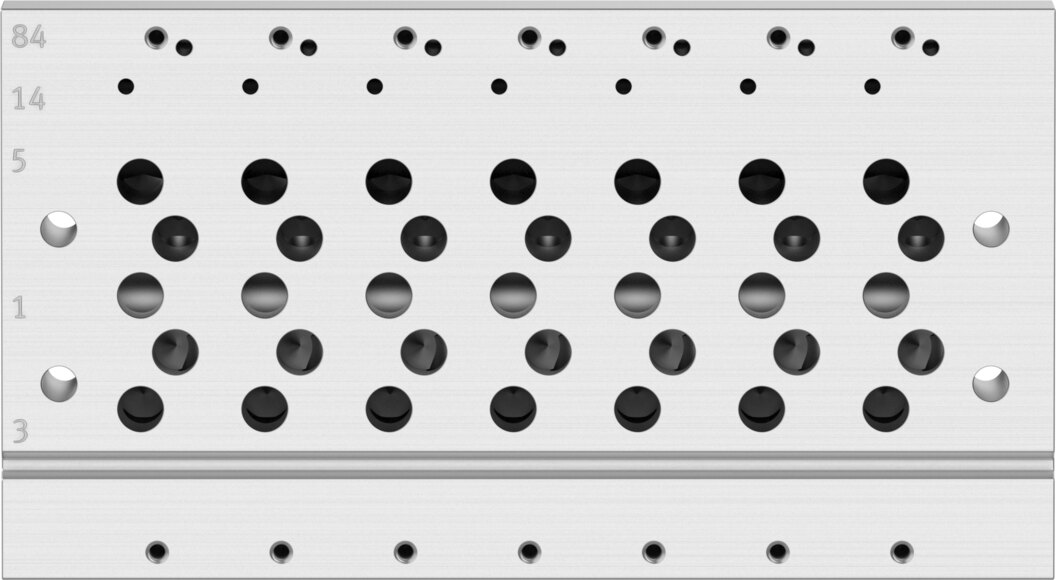 Manifold rail