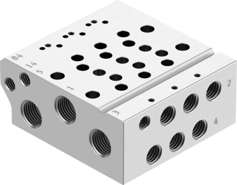 Manifold rail