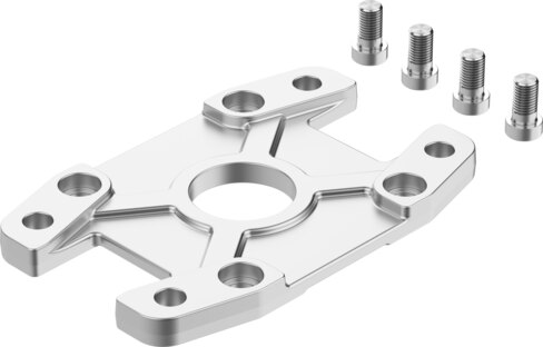 Flange mounting