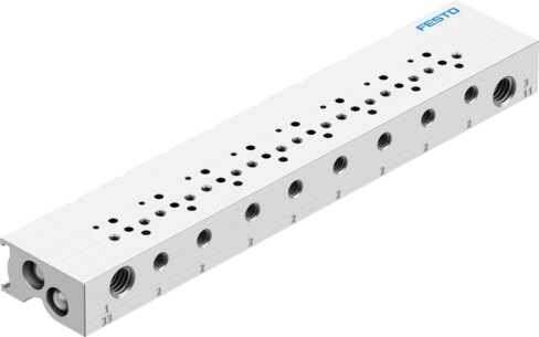Bloque para montaje en batería