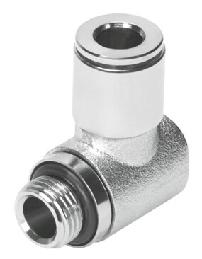 Push-in L-fitting