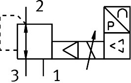Proportional pressure control valve